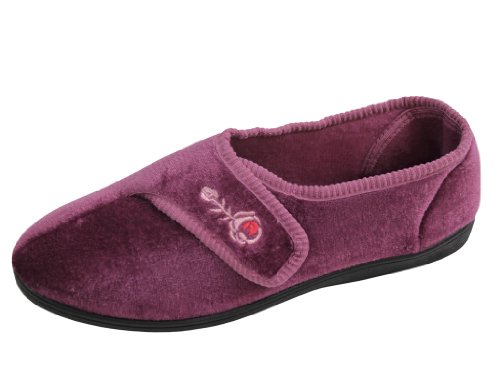 ladies velcro slippers