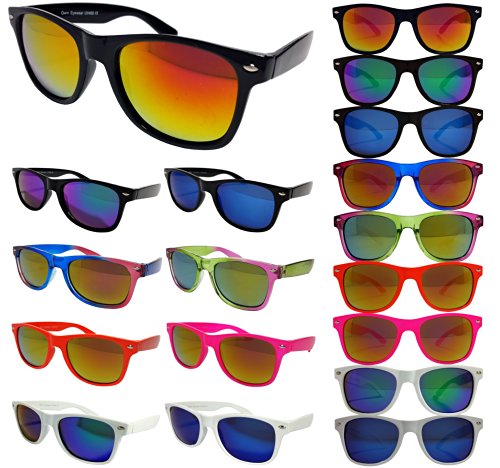 neon wayfarer sunglasses