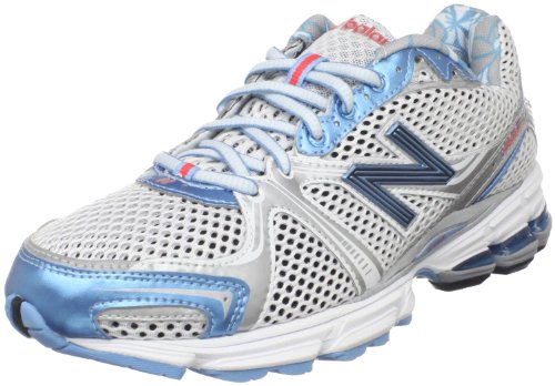 NEW BALANCE 880 NBX Ladies Running Shoe, Silver/Blue, UK6 - Width B - Top Fashion Shop