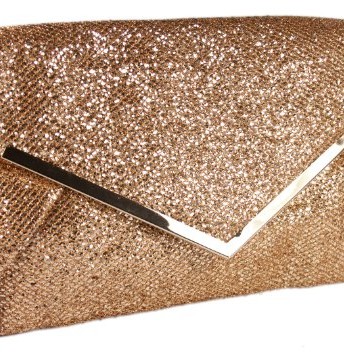 large gold clutch bag uk