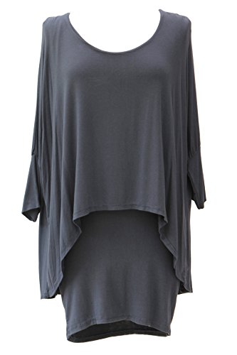 lagenlook jersey dress