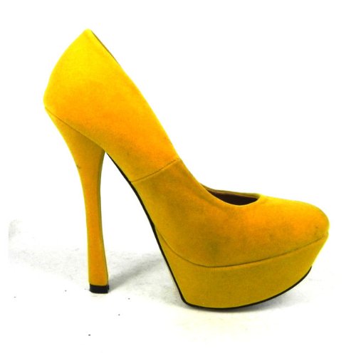 mustard shoes size 5
