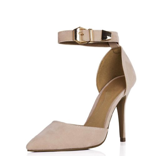 beige suede court shoes uk