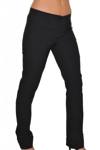 1415-1-School-Office-Stretch-Straight-Trousers-with-Pockets-Black-14-0