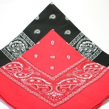 2-BANDANAs-1-black-1-red-PAISLEY-SCARVES-0