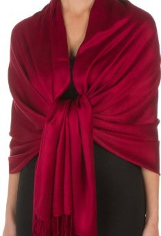 78-x-28-Eco-Friendly-Bamboo-Rayon-Soft-Solid-Pashmina-Shawl-Wrap-Stole-Burgandy-0