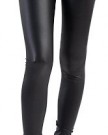 A-Express-High-Waist-Wet-Faux-Leather-Look-Ladies-Leggings-Size-UK-14-0-0