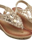 ADS-Womens-Fashion-Beach-Dress-Wedge-Thong-Sandals-Gold-55-UK-0-2