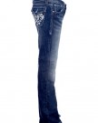 ANA-Womens-Boot-Cut-Jeans-Sexy-Hips-Mid-Waist-Distressed-Wash-Denim-Pants-SZ-33-0-1