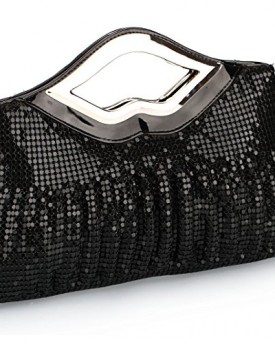 ANDI-ROSE-Womens-Luxury-Shining-Aluminum-Sequins-Clutch-Evening-Tote-Bags-Handbag-Black-0