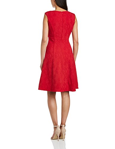 Adrianna Papell Women's Empire Fit and Flare A-Line Sleeveless Dress, Off-White (Lacquer), Size 16 (Manufacturer Size:12) - Image 3