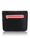 Anna-Smith-Black-Satchel-Handbag-with-Pink-Trim-A7251BKPK-0-1