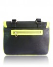 Anna-Smith-Black-Yellow-and-Beige-3-Compartment-Handbag-A7257BKGN-0-1