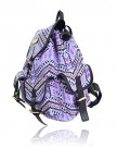 Anna-Smith-by-LYDC-Designer-Ladies-Retro-Aztec-Print-BackpackRucksack-Aztec-Purple-0-0