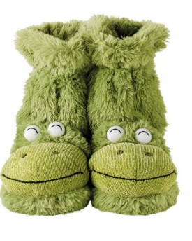 Aroma-Home-Fun-for-Feet-Frog-Slipper-Boots4-7-UK-0