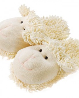 Aroma-Home-Fuzzy-Friends-Slippers-Lamb-0