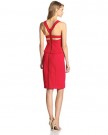 BCBGMAXAZRIA-Womens-Cocktail-Plain-or-unicolor-Sleeveless-Dress-Red-Rouge-Riored-12-0-0
