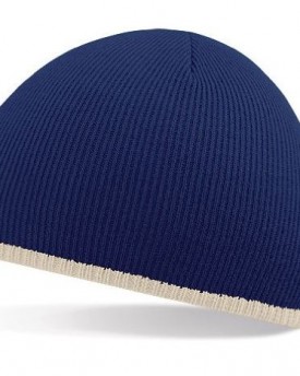BEECHFIELD-TWO-TONE-BEANIE-KNITTED-HAT-CAP-5-COLOURS-FRENCH-NAVY-STONE-0