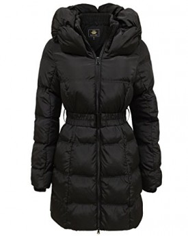 BRAVE-SOUL-WOMENS-LADIES-BELTED-WARM-WINTER-PUFFER-QUILTED-COLLAR-JACKET-COAT-0