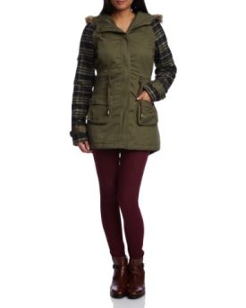 Bellfield-Thurso-Womens-Jacket-Khaki-Size-6-0