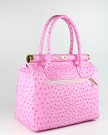 Belli-The-Bag-L-Womens-Italian-Genuine-Leather-Handbag-Satchel-Bag-Ostrich-Embossing-rosa-pink-29x24x16-cm-W-x-H-x-D-0-3