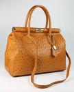 Belli-The-Bag-XL-Womens-Italian-Genuine-Leather-Handbag-Satchel-Bag-Ostrich-Embossing-Cognac-Brown-34x25x16-cm-W-x-H-x-D-0-2