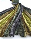 Bewitched-Accessories-Crinkle-Effect-Large-Silk-Twist-Scarf-in-Greenolive-0