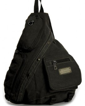 Big-Handbag-Shop-Unisex-Combat-Army-Colours-Monostrap-Cross-Body-Messenger-Backpack-1701-Black-0