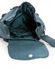 Big-Handbag-Shop-Unisex-Lightweight-Fabric-Small-Drawstring-Backpack-Duffel-Bag-RA-015K-Navy-0-4