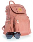 Big-Handbag-Shop-Unisex-Lightweight-Small-Fabric-Backpack-Bag-SB013K-Teal-0-0