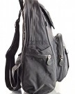 Big-Handbag-Shop-Unisex-Lightweight-Small-Fabric-Backpack-Bag-SB013K-Teal-0-4