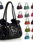 Big-Handbag-Shop-Womens-Designer-Fashion-Multi-Pocket-Silver-Ring-Detail-Medium-Satchel-Shoulder-Handbag-1027-3-Medium-Taupe-0-6