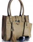 Big-Handbag-Shop-Womens-Faux-Leather-Medium-Size-Satchel-with-Make-up-Pouch-Bag-5002-Deep-Teal-0-4