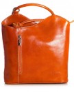 Big-Handbag-Shop-Womens-Genuine-Italian-Carry-on-Shoulder-or-Backpack-Bag-F220-Cream-BrownT-0-2