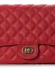 Big-Handbag-Shop-Womens-Medium-Quilted-Gold-Chain-Shoulder-Bag-6020-Red-0-1