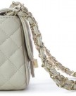 Big-Handbag-Shop-Womens-Medium-Quilted-Gold-Chain-Shoulder-Bag-9169-Cream-0-3