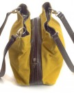 Big-Handbag-Shop-Womens-Small-Twin-Top-Multi-Zip-Pockets-Suede-Leather-Shoulder-Bag-3MP-Teal-Blk-0-1