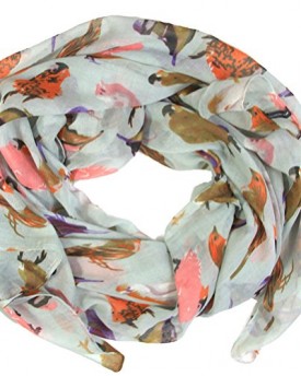Birds-Print-Design-Large-Lightweight-Soft-Material-Scarves-for-Women-Silver-grey-0