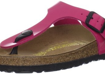 Birkenstock-Womens-Gizeh-Bflor-Thong-Sandals-845601-Pink-Patent-5-UK-38-EU-Regular-0