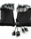 Black-Fashion-Women-Rabbit-Fur-Hand-Wrist-Warmer-Winter-Fingerless-Gloves-Xmas-Gift-0-0