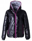 Black-Fashion-Womens-Casual-Short-Warm-Winter-Coat-Shiny-Hooded-Zip-Up-Jacket-Outwear-0-0