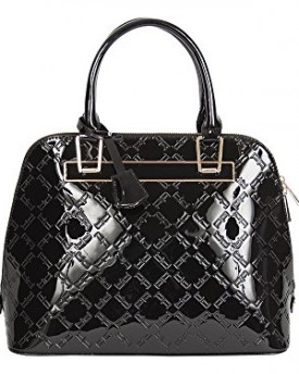 Black-Patent-Quilted-Handbag-with-Top-Handles-and-Rounded-Top-Mayfair-Design-by-Pia-Rossini-0