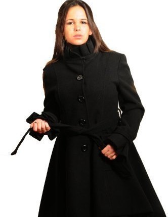 Black-Wool-Womens-Fit-And-Flare-Coat-With-Belt-22-0