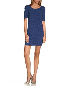 Blend-Womens-Short-Sleeve-Dress-Blue-Blau-mazarine-blue-24031-14-0