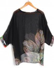 Bohemian-Floral-Batwing-Sleeve-Plus-Chiffon-Blouse-Womens-Loose-Off-Shoulder-T-Shirt-Tops-0-2