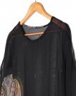 Bohemian-Floral-Batwing-Sleeve-Plus-Chiffon-Blouse-Womens-Loose-Off-Shoulder-T-Shirt-Tops-0-3