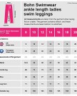 Bohn-Ankle-Length-Ladies-Swim-Leggings-Size-14-Black-0-0