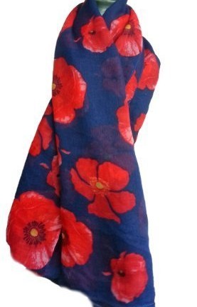 Bold-Poppy-Scarf-Lovely-Big-Bold-Poppies-adorn-this-lovely-scarf-Navy-Blue-0