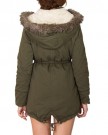 Brave-Soul-Womens-Parka-Jacket-Designer-Branded-Fur-Hooded-Military-Coat-M-Medium-0-0