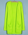 Bright-Green-Womens-Knitted-Cardigan-Coat-Long-Pattern-Outerwear-Loose-Sweater-Tops-11-Colors-0-0